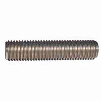 1"-8 X 10" A193-B8 Stud, All Thread (End to End), 304 Stainless