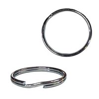 SPLRSTL020X000ZP 1-1/4" Split Ring, Steel, Zinc