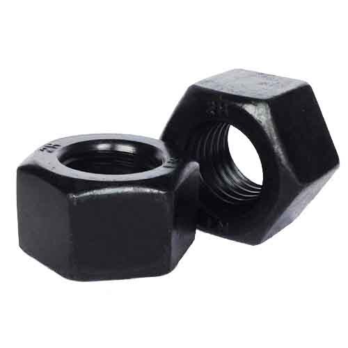 2HN516 5/16"-18 A194-2H Heavy Hex Nut, Coarse, Med. Carbon, Plain