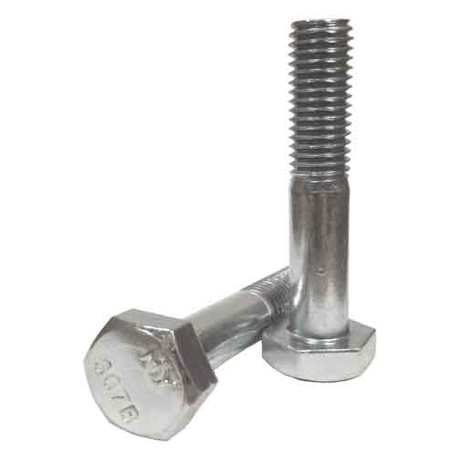 A307B12112Z 1/2"-13 X 1-1/2" Heavy Hex Bolt, A307 Grade B, Zinc