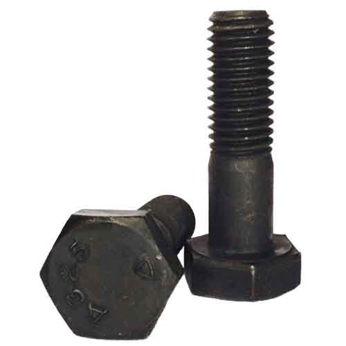 A325B10214 1"-8 X 2-1/4" F3125 Gr. A325 Heavy Hex Structural Bolt, Type 1, Plain, (Import)