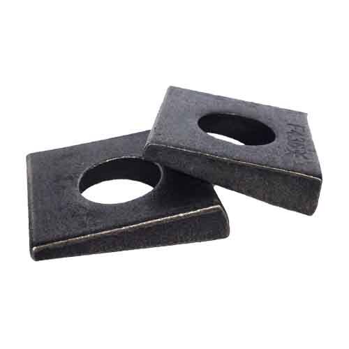 HBW12P 1/2" Square Beveled Washer, F436 Hardened, Plain