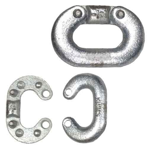 ML14 1/4" Missing Links, Carbon Steel, Zinc