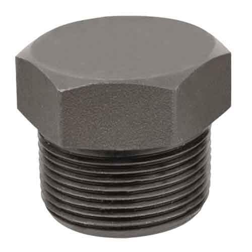 HHP4FT 4" NPT Hex Head Plug, Forged Steel, Threaded, 3000#