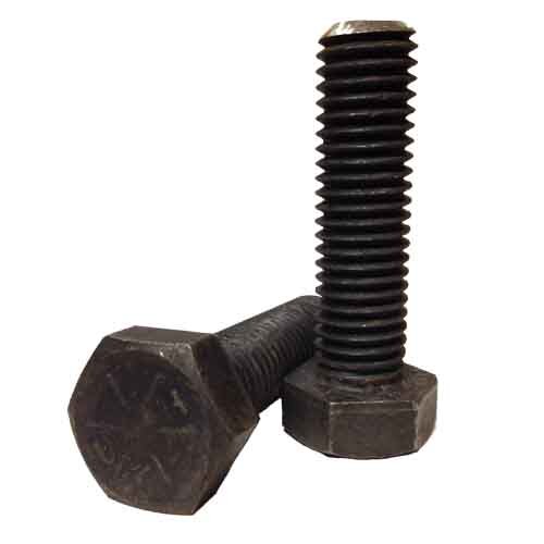 8HTB38312P 3/8"-16 X 3-1/2" Hex Tap Bolt, Coarse, Grade 8, Plain