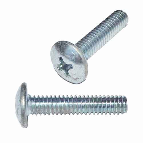 TPMS14212 1/4"-20 X 2-1/2" Truss Head, Phillips, Machine Screw, Coarse, Zinc