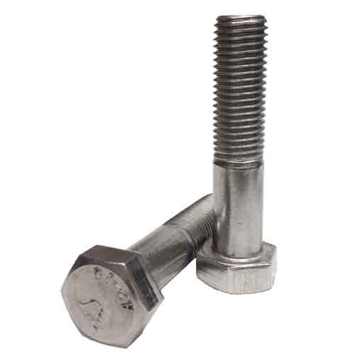 MHC4740S M4-0.7 X 40 mm  Hex Cap Screw, Coarse, DIN 931 (PT), 18-8 (A2) Stainless