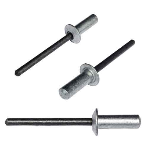 AB64ACLD 3/16" X 1/4" Closed End Blind Rivet, All Aluminum Rivet/Mandrel