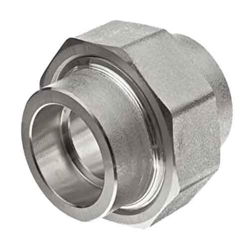 UN212FSW3S316 2-1/2" Union, Forged, Socket Weld, Class 3000, T316/316L Stainless