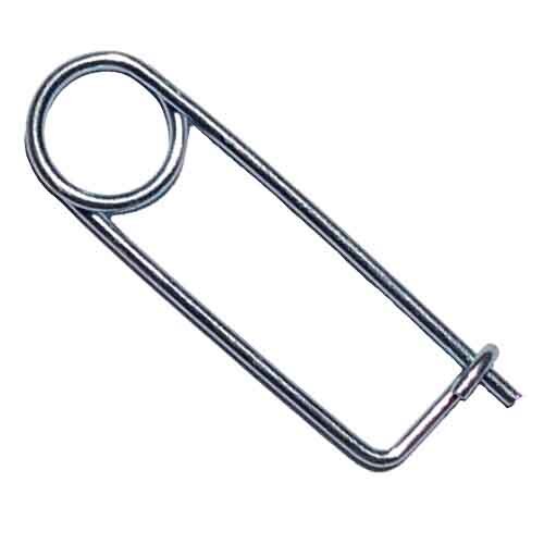 Safety Pin, 25 Black Plated Steel 1 3/4 Inch Working Safety Pins 