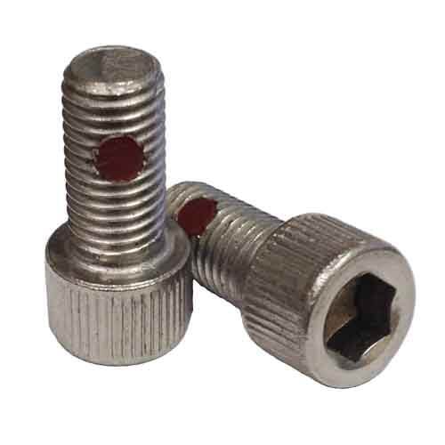 SCSF51658SNPL 5/16"-24 X 5/8" Socket Head Cap Screw, Coarse, 18-8 Stainless, w/Nylon Pellet