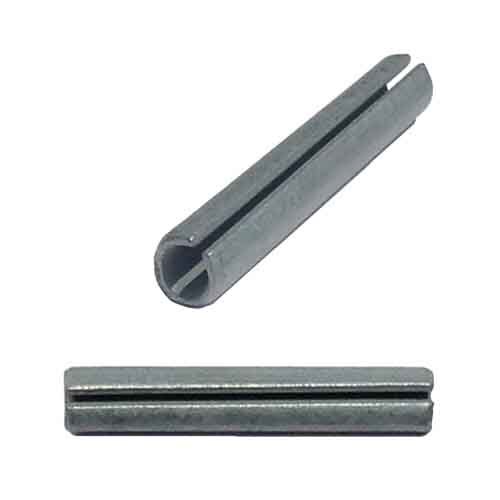 SP316214 3/16" X 2-1/4" Slotted Spring Pin, Carbon Steel, Zinc