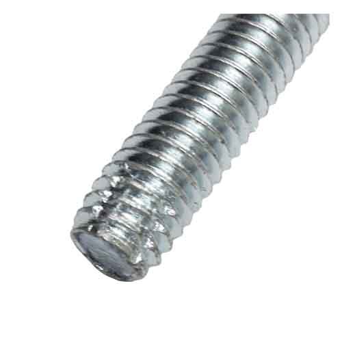 PTC142 1/4"-20 X 2" Pan Head, Slotted, Thread Cutting Screw, Type-F, Zinc