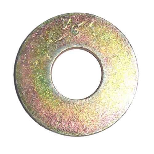 8FW34 3/4" USS Flat Washer, Thru-Hardened (for Gr.8), Zinc Yellow, USA