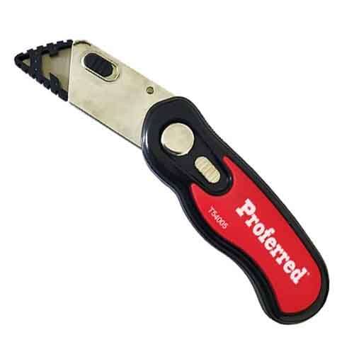 FOLDINGITILITYKNIFE Folding Utility Knife, Proferred, 6"