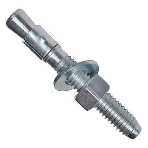 WAM12175100 M12-1.75 X 100 mm  Wedge Anchor, Carbon Steel, Zinc