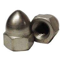 HCACNF34P 3/4"-16 High Crown Acorn Nut, Fine, Plain