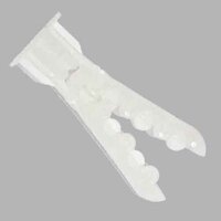 1/4" Flanged Alligator Anchor, Nylon