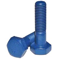 1-1/4"-7 X 3-1/2" Heavy Hex Bolt, A193-B7, Teflon (Xylan) Blue