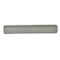 1"-8 X 12" A193-B7 Stud, All Thread (End to End), HDG