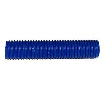 1"-8 X 5-1/4" A320-L7 Stud, All Thread (End to End), Teflon (Xylan) Blue