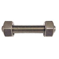 B8 STUDS W-NUTS STAINLESS B8 STUDS W-NUTS STAINLESS
