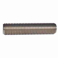 ATS122HC276 1/2"-13 x 2" All Thread Stud (End to End), Coarse, Hastelloy C-276