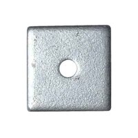 SS-3 3/32" x 1/2" Backup Rivet Washer, Square, Steel Zinc