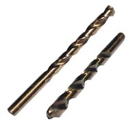 11/32" Cobalt, High Speed "Super" Drill, Gold, 135* Split Point
