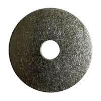 1/4" X 1-1/4" O.D.  Fender Washer, Steel, Plain