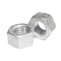 HN78A 7/8"-9 Finished Hex Nut, Coarse, Aluminum