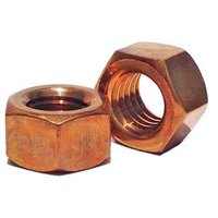 HN12SB 1/2"-13  Finished Hex Nut, Coarse, Silicon Bronze