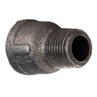 1/2" Extension Piece, Malleable 150#, Black