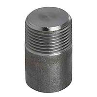 RHP12FT 1/2" NPT Round Head Plug, Forged Steel, Threaded, 3000#