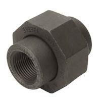1-1/2" Union, Forged Steel, Threaded, Class 3000