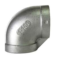 90EL114S 1-1/4" 90 Deg. Elbow, 150#, Threaded, T304 Stainless