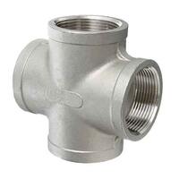 CRS14S 1/4" Cross, 150#, Threaded, T304 Stainless