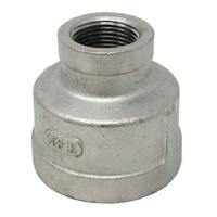 REDCPL112114S 1-1/2" X 1-1/4" Reducing Coupling, 150#, Threaded, T304 Stainless