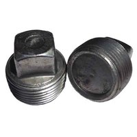 3/4"-14 NPT Pipe Plug, Square Head, SAE J531, (Drain Plug), Plain