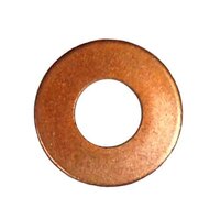 FW12CU 1/2"  Flat Washer, Copper