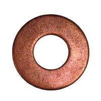 FW14LBRZ 1/4"-L  Flat Washer, Silicon Bronze