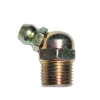 GF14NPT67 1/4"-18 NPT, 65 Degree, Grease Fitting (Hydraulic Fitting), Zinc