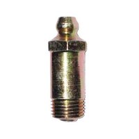 GF18L 1/8"-27 NPT, Long, Straight, Grease Fitting (Hydraulic Fitting), Zinc