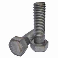 1"-8 X 11" Hex Bolt, A307 Grade A, Coarse, Plain