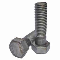 2C11216P 1-1/2"-6 X 16"  Hex Bolt, A307 Grade A, Coarse, Plain