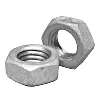 HJN58G 5/8"-11  Hex Jam Nut, Low Carbon, Coarse, HDG