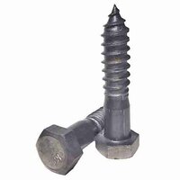 LS589P 5/8"-5 X 9" Hex Lag Screw, Low Carbon, Plain