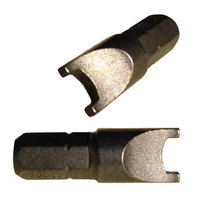 Crown Bolt 65578 #10 1/4 inch Plain Steel Spanner Drive Insert Bit Lot of 5 