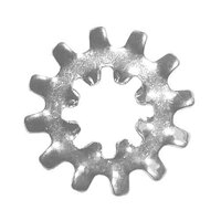 IELW14 1/4" Internal/External Tooth Lock Washer, Zinc