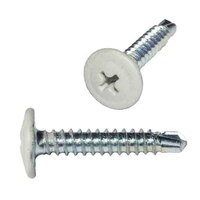 TEKKL834PW #8 X 3/4" K-Lath (Mod. Truss Head), Phillips, Self Drilling Screw (Tek), Painted White